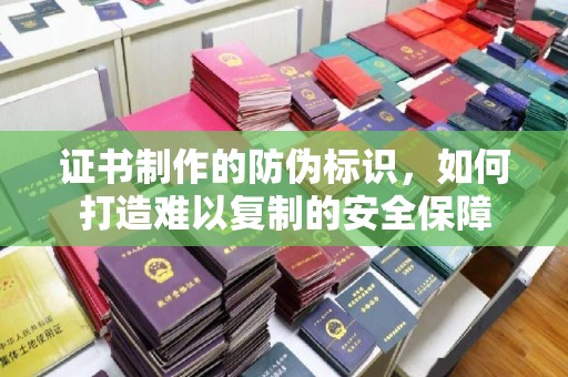 肇庆证书制作的防伪标识，如何打造难以复制的安全保障