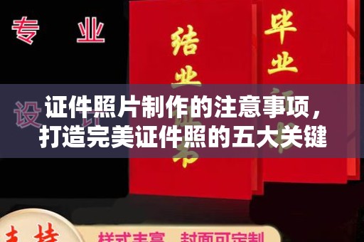 肇庆证件照片制作的注意事项，打造完美证件照的五大关键点