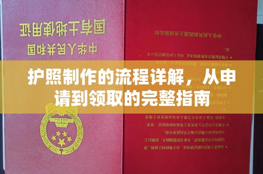 肇庆护照制作的流程详解，从申请到领取的完整指南